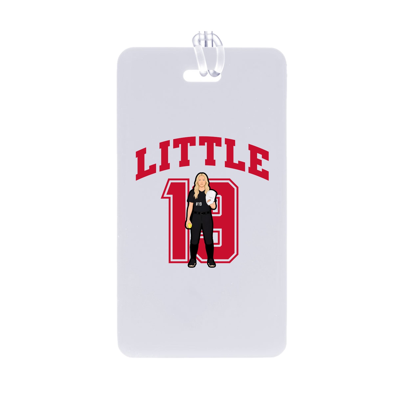 Bag Tag — Number in Classic