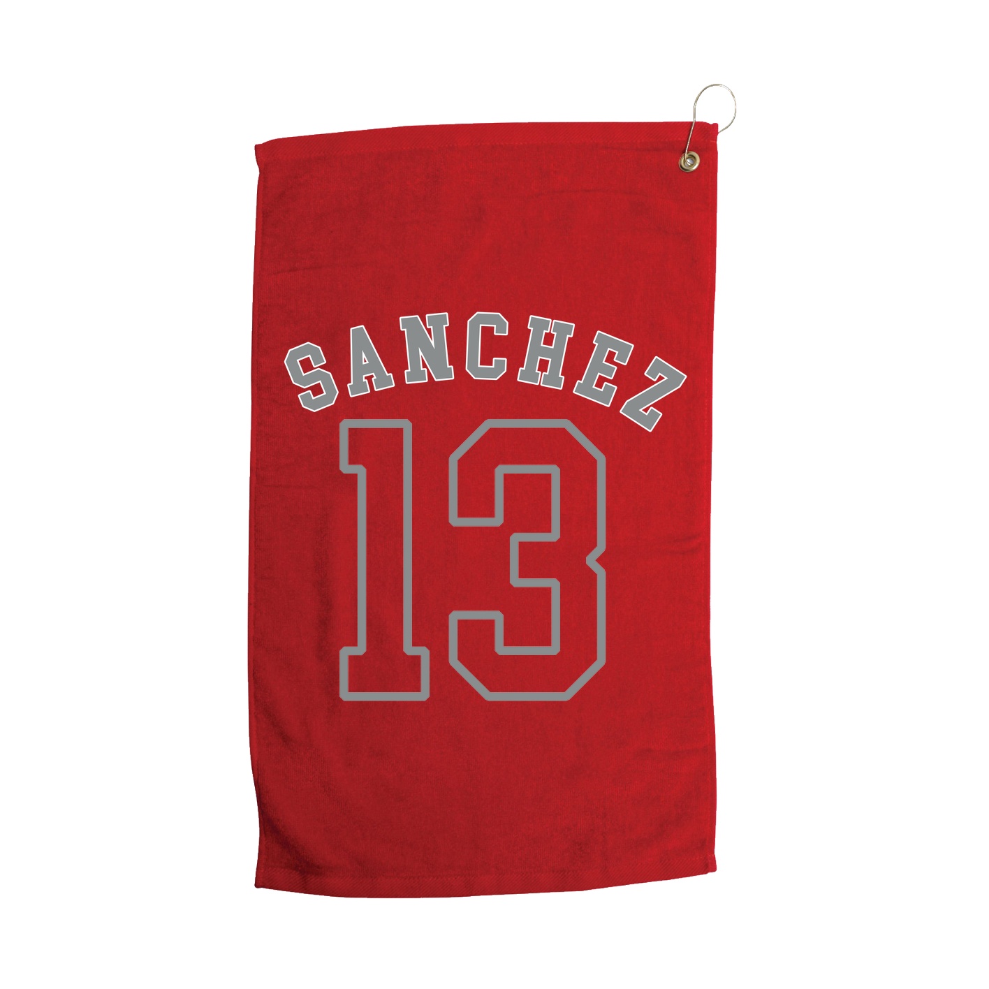 Golf Towel — Shirsey Arch in Red