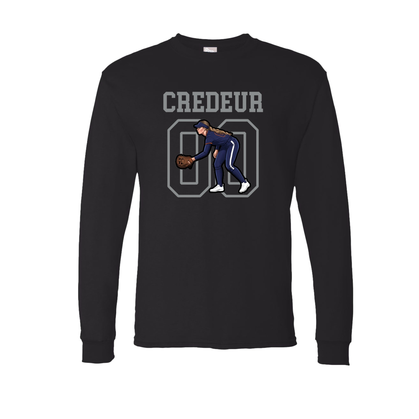 Long Sleeve Tee — Shirsey in Black