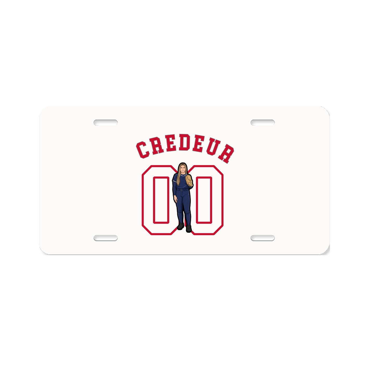 License Plate — Shirsey Arch in Classic