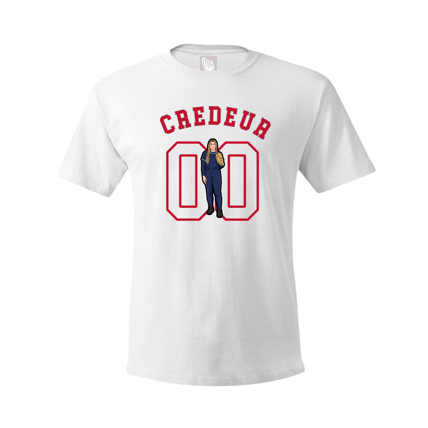 Tee — Shirsey Arch in White