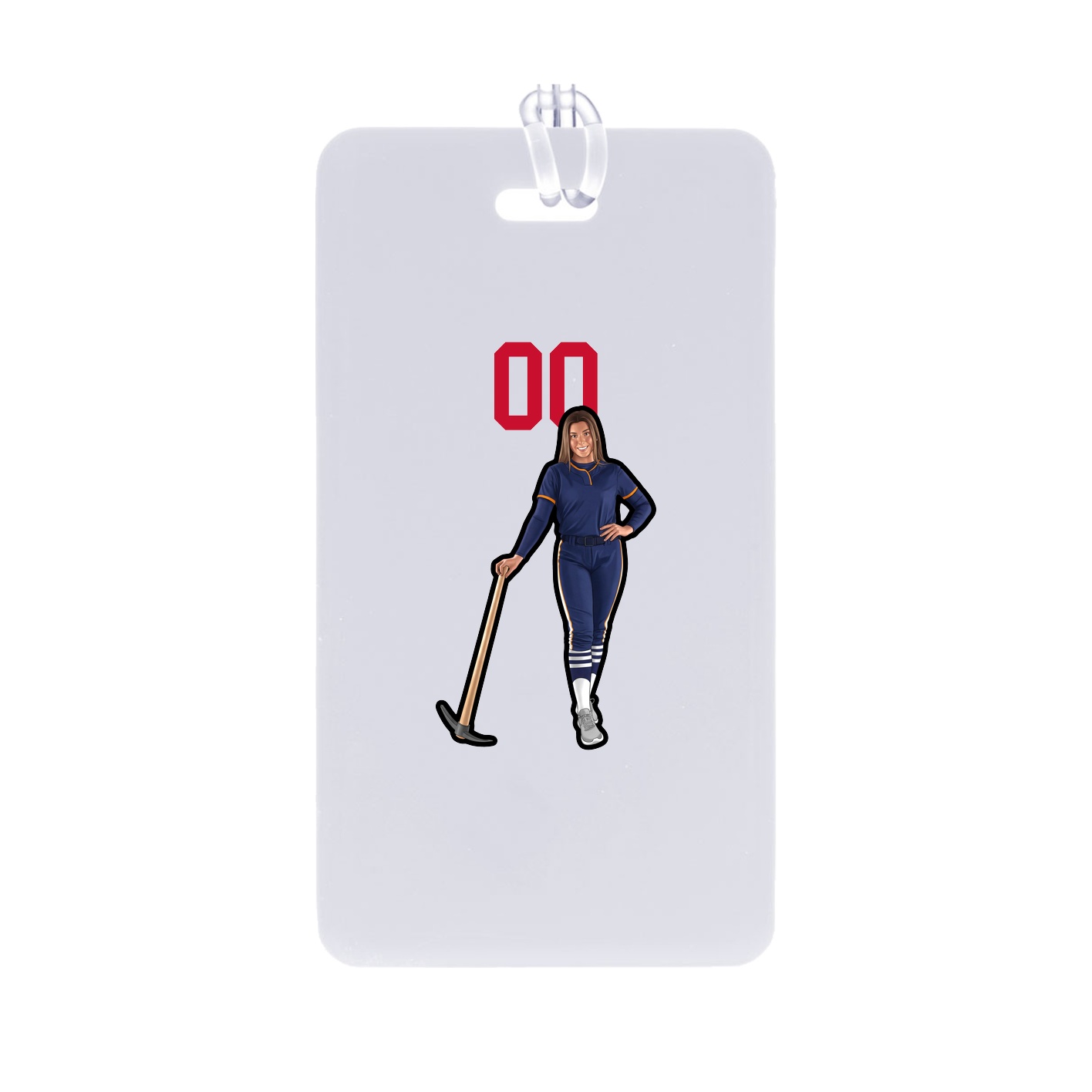 Bag Tag — Number Top in Classic