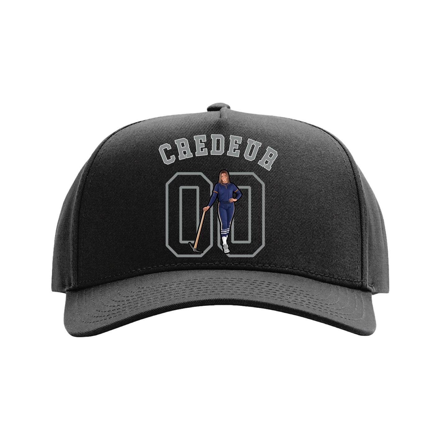 Full Fabric Five-Panel Champ Cap