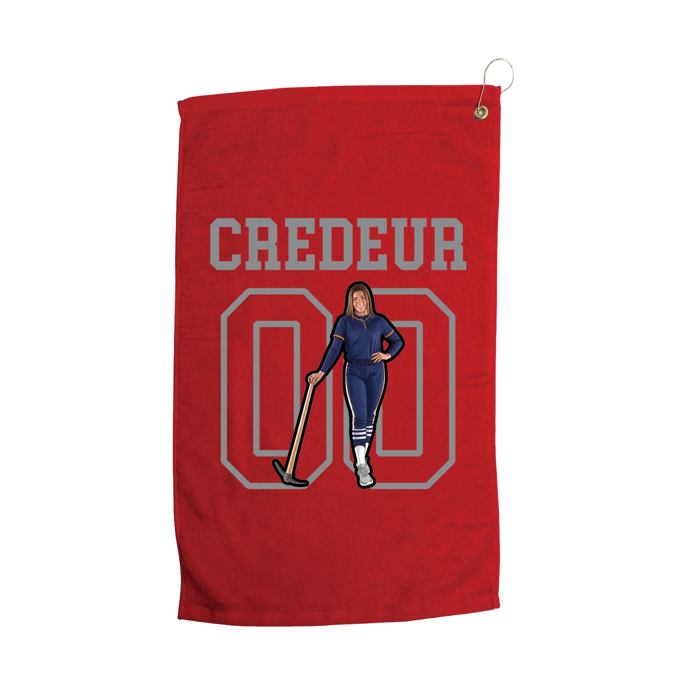 Golf Towel — Shirsey in Red