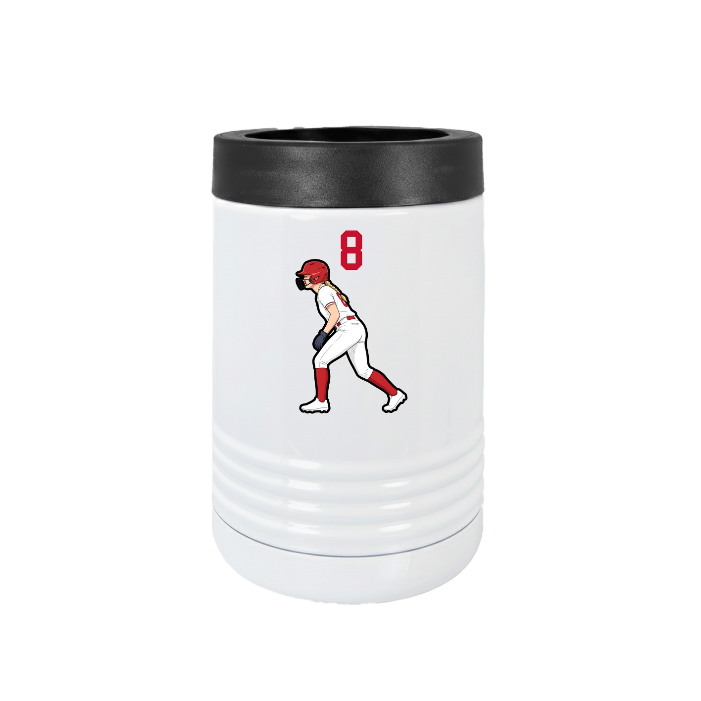 Beverage Holder — Number Top in White