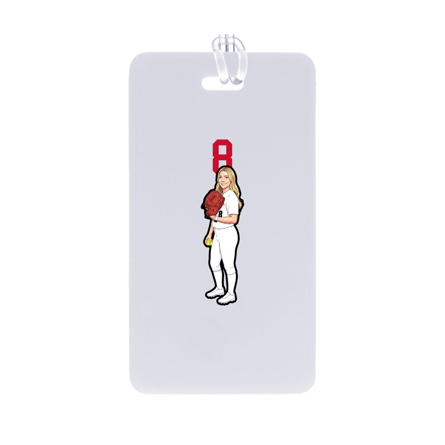 Bag Tag — Number Top in Classic