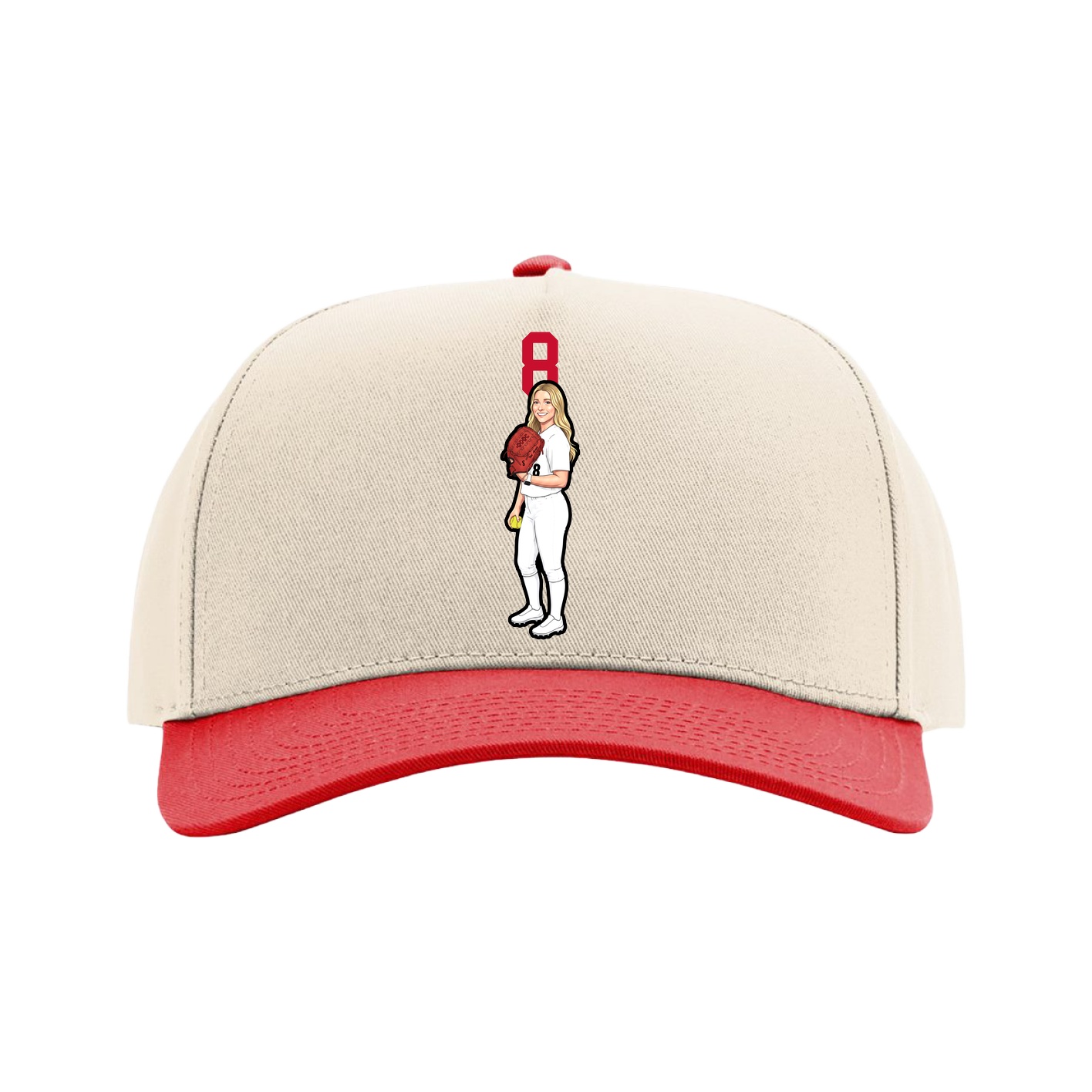 Full Fabric Five-Panel Champ Cap