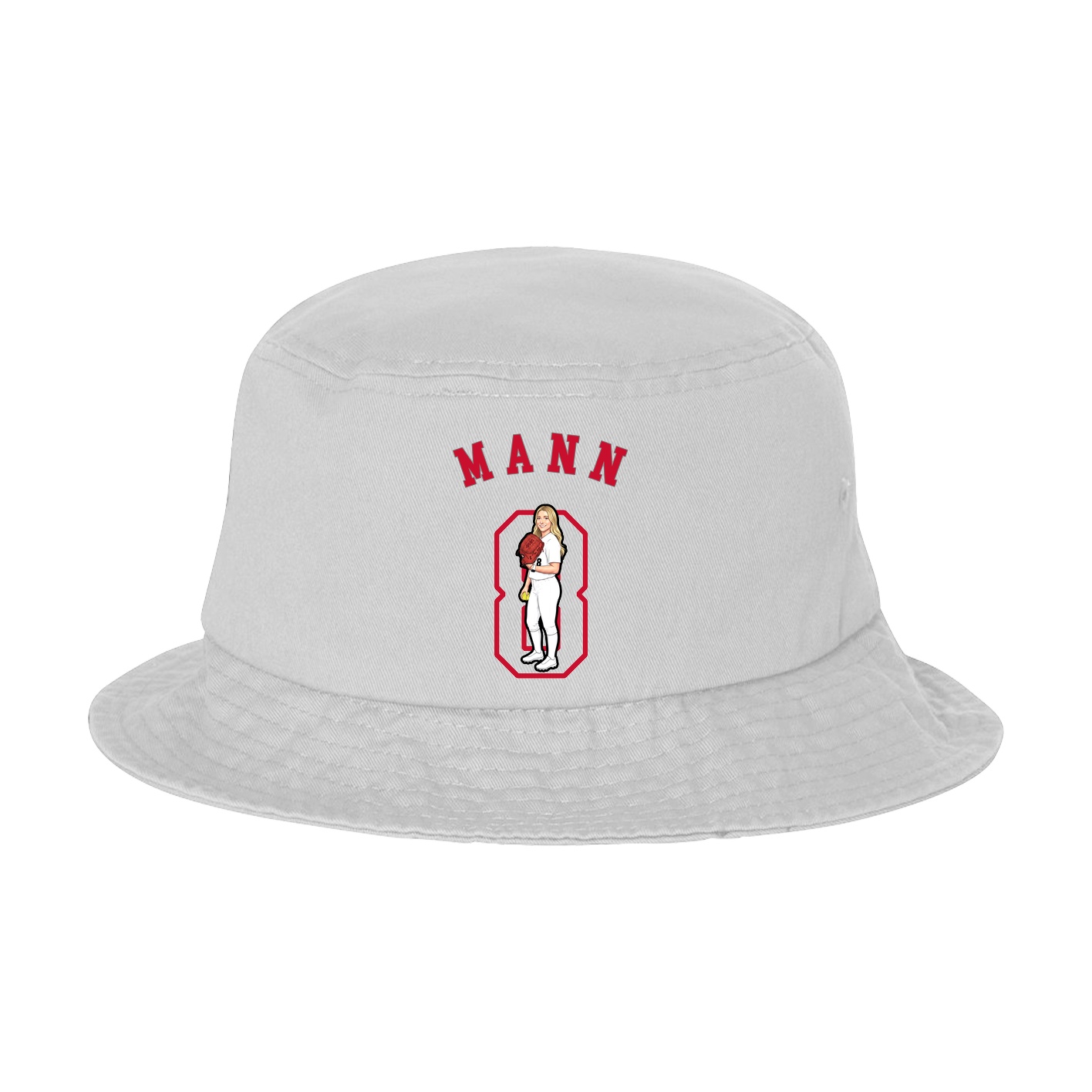 Bucket Cap — Shirsey Arch in White