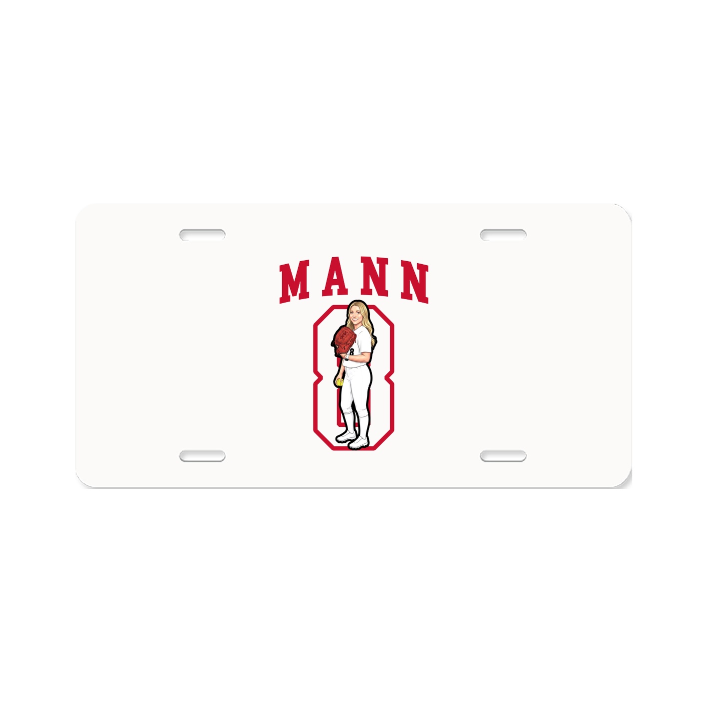 Aluminum License Plate