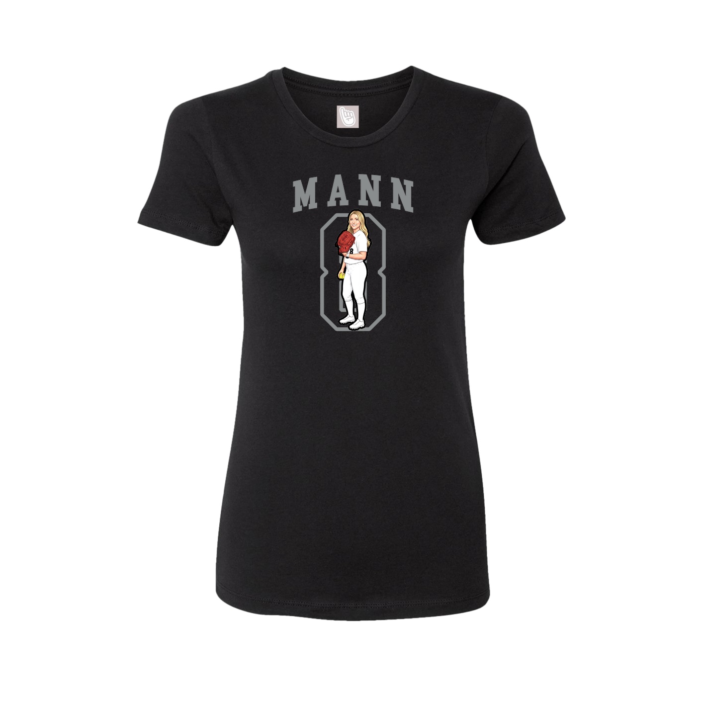 Womens Tee — Shirsey in Black