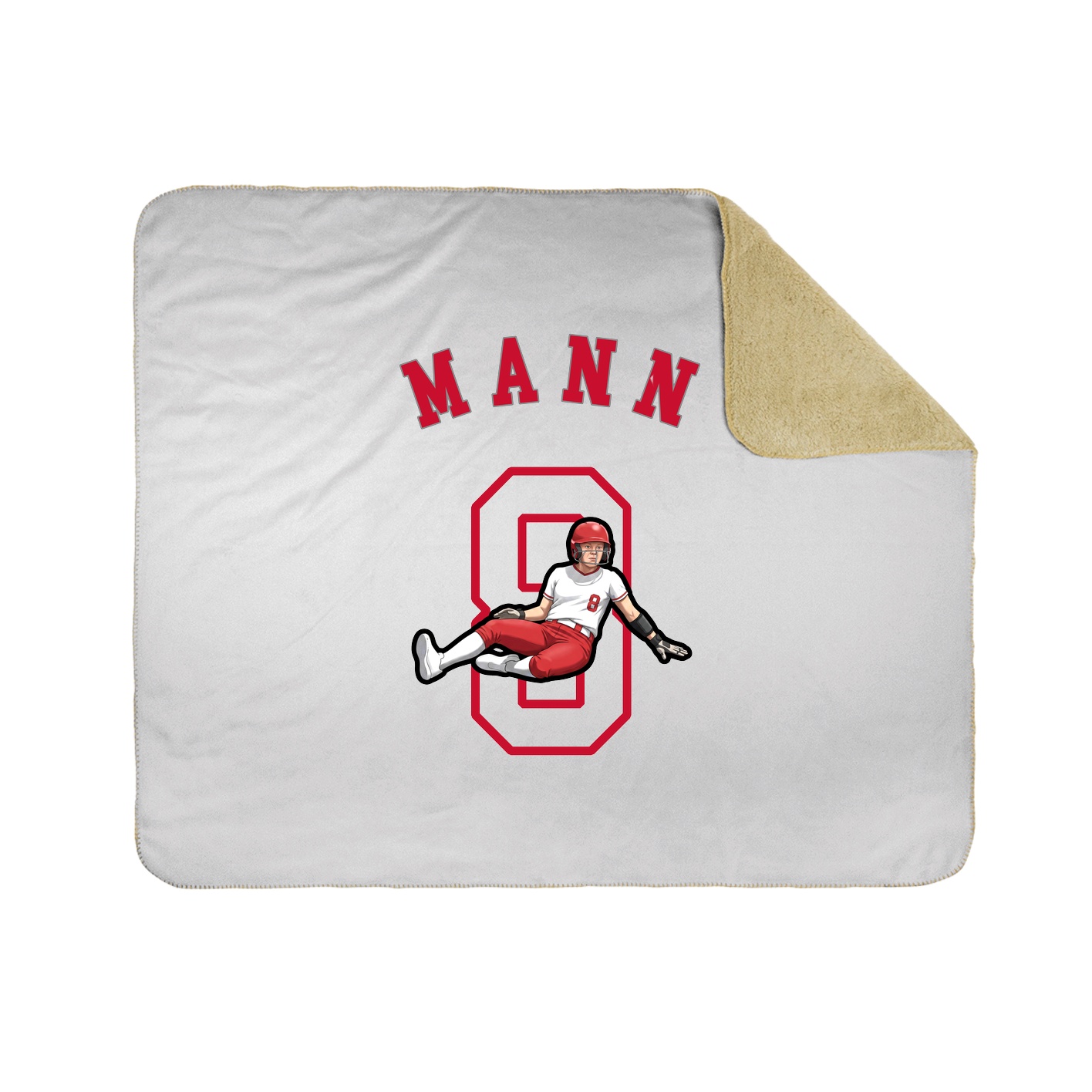 Throw Blanket — Shirsey Arch in White