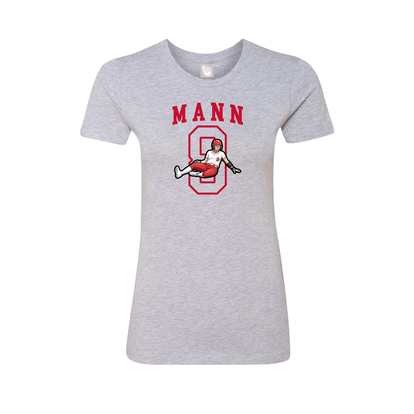 Womens Tee — Shirsey in Grey