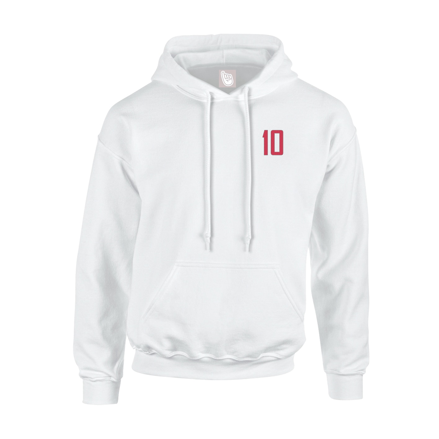 Hoodie — Front Shirsy in White