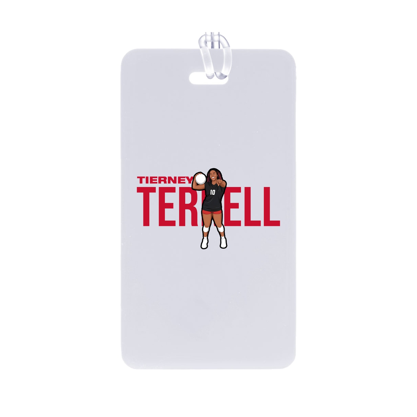 Bag Tag — Player Name in Classic