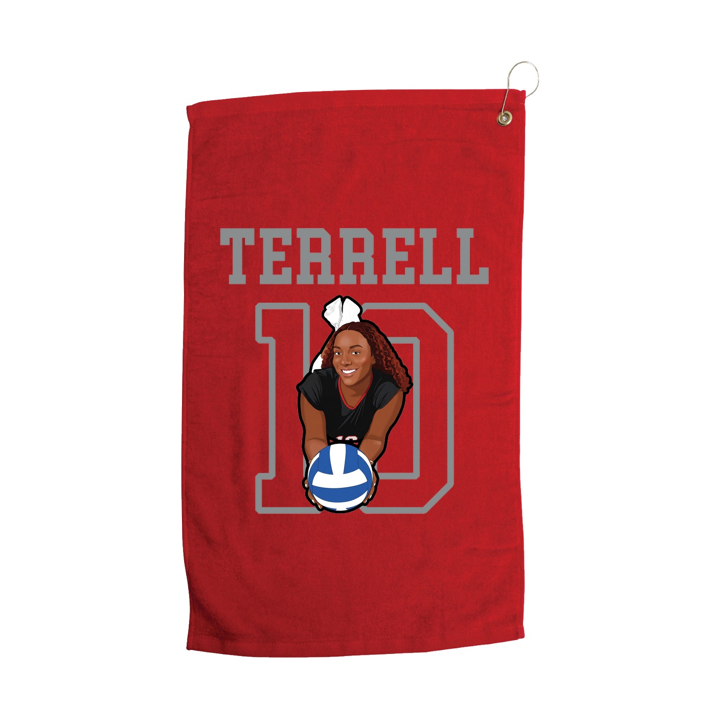 Golf Towel — Shirsey in Red
