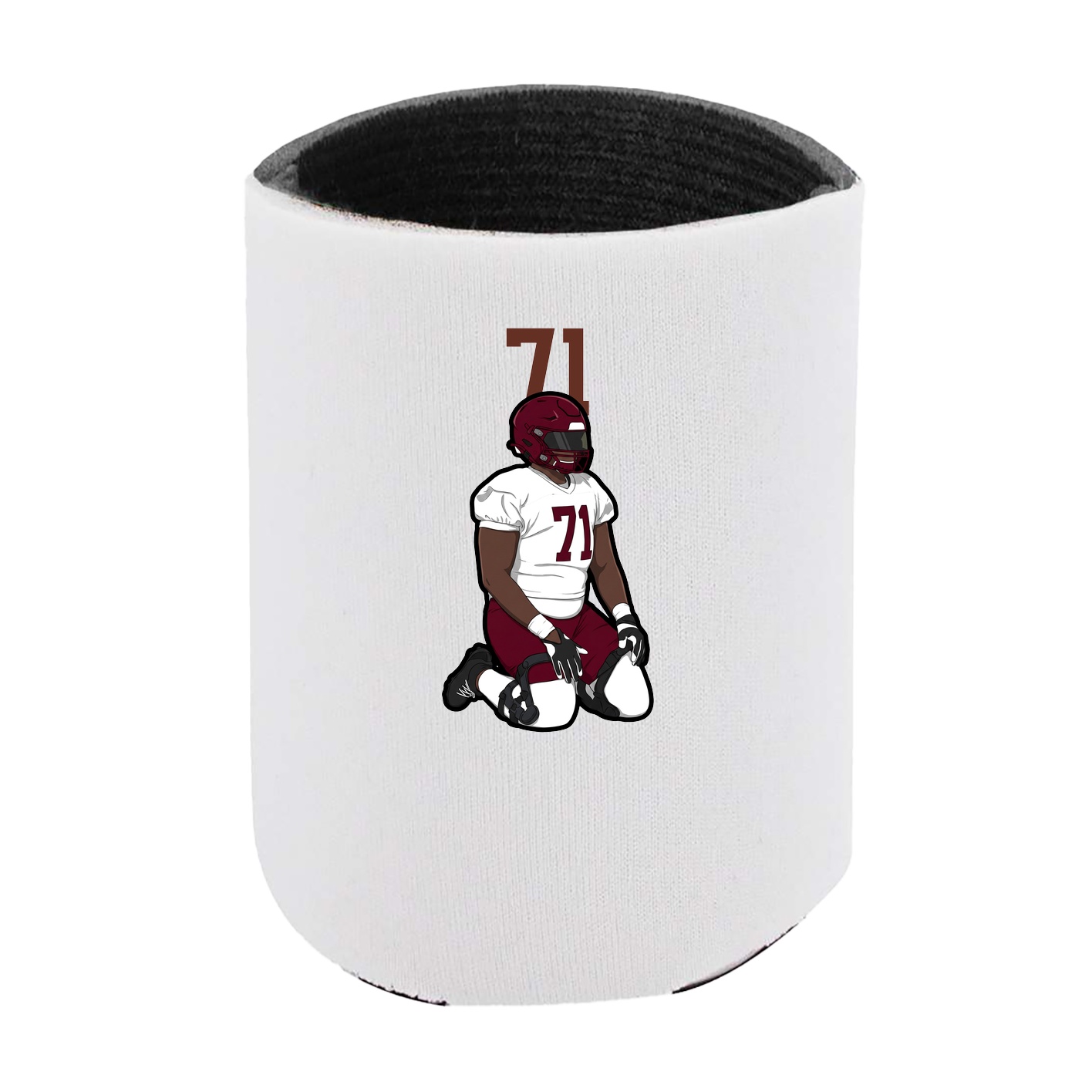Can Holder — Number Top in White