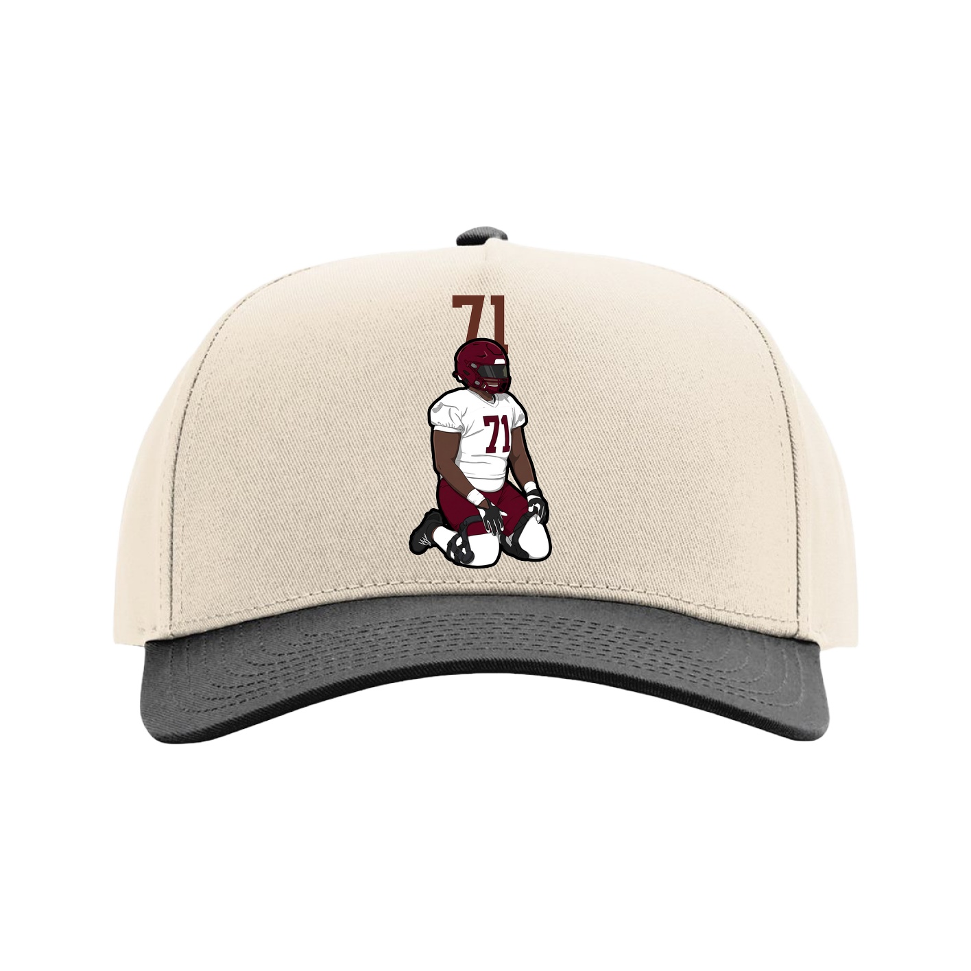 Full Fabric Five-Panel Champ Cap