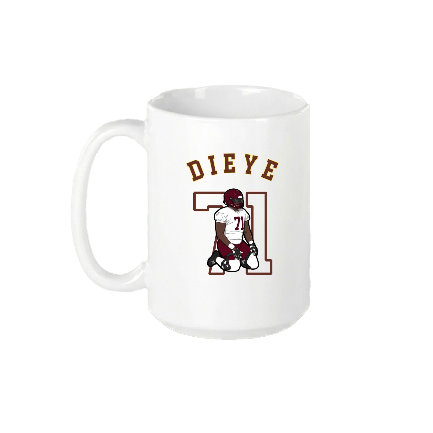 15oz Coffee Mug — Shirsey Arch in White