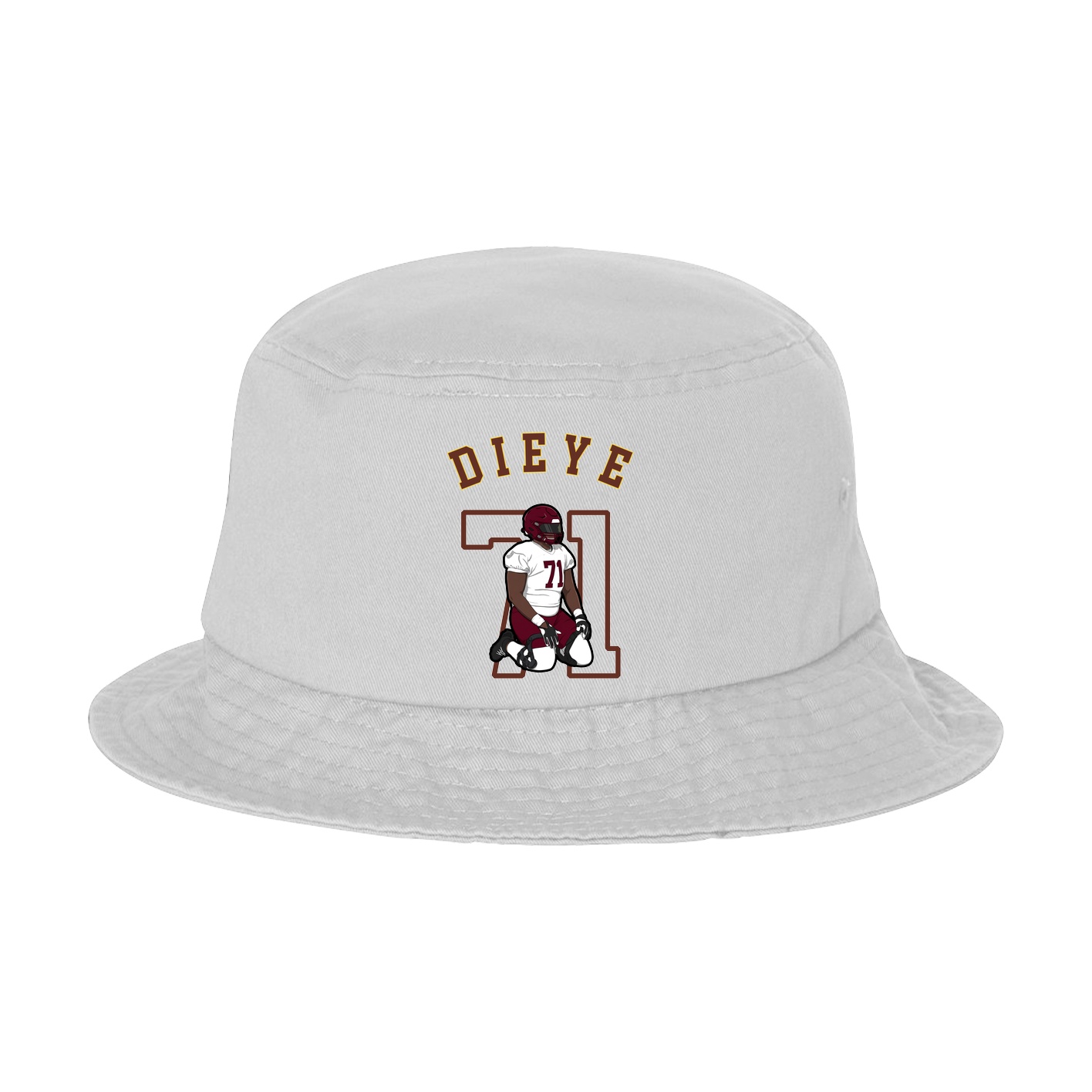 Bucket Cap — Shirsey Arch in White