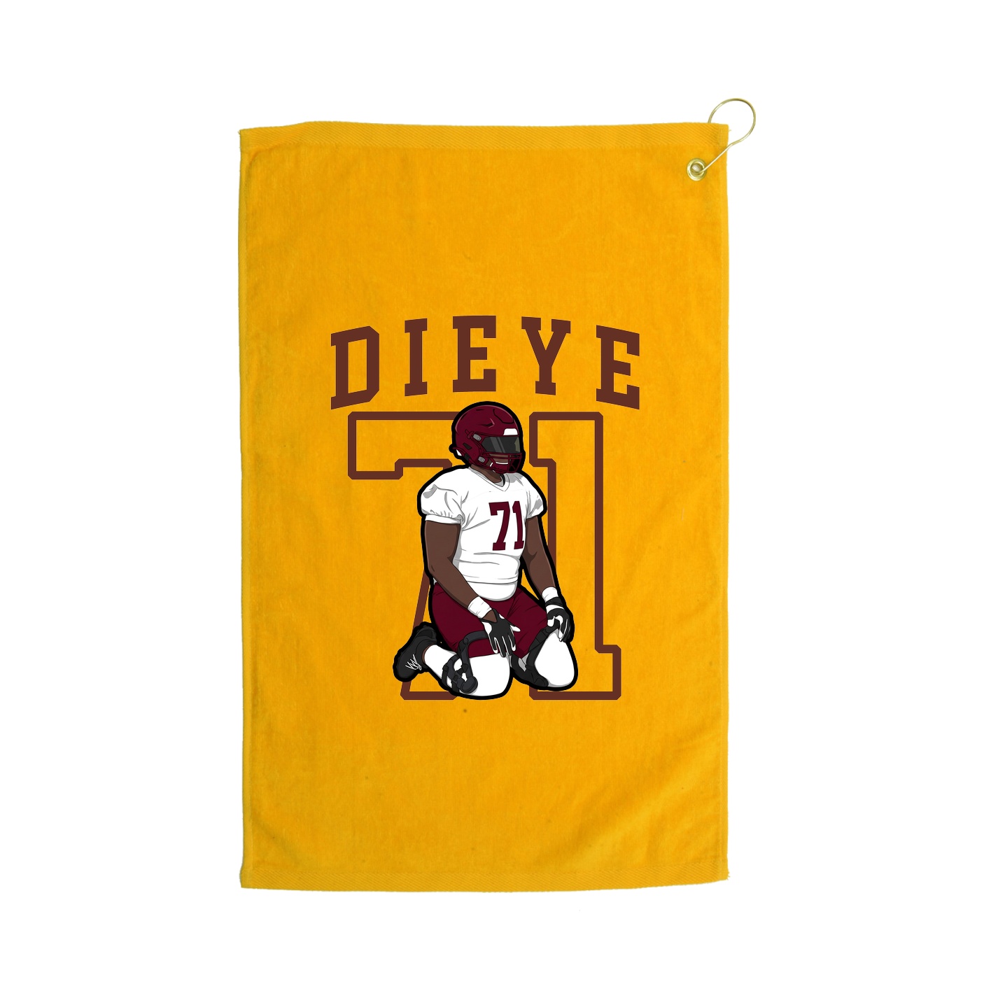 Golf Towel — Shirsey in Gold