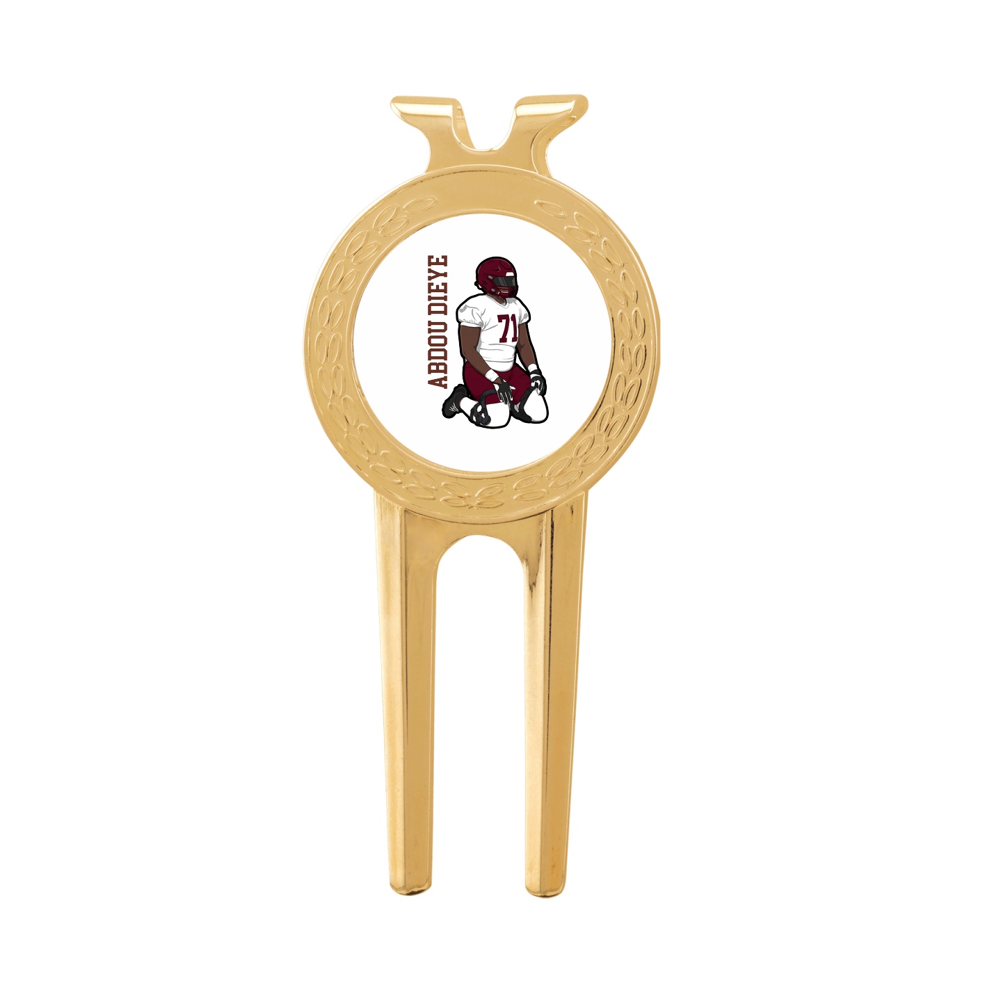Divot Tool with Ball Marker — Name Vertical in Classic