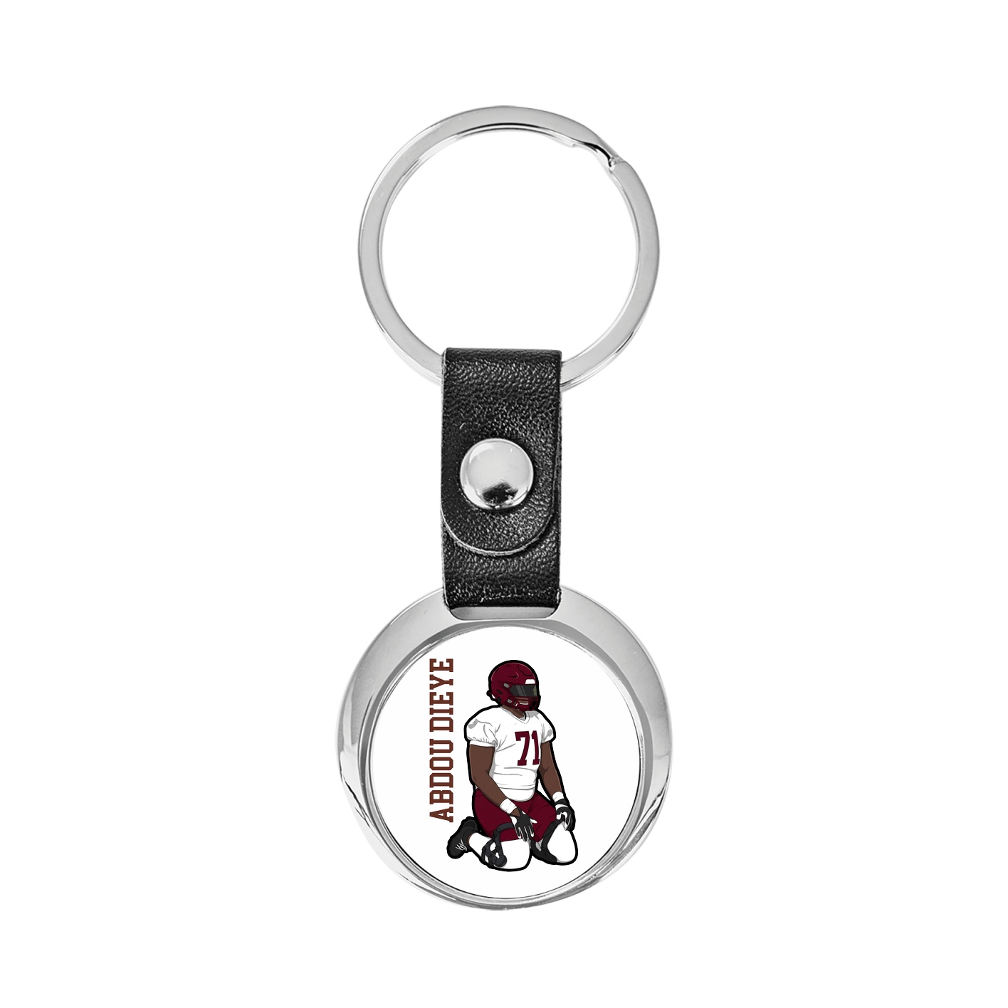 Key Chain — Name Vertical in Classic