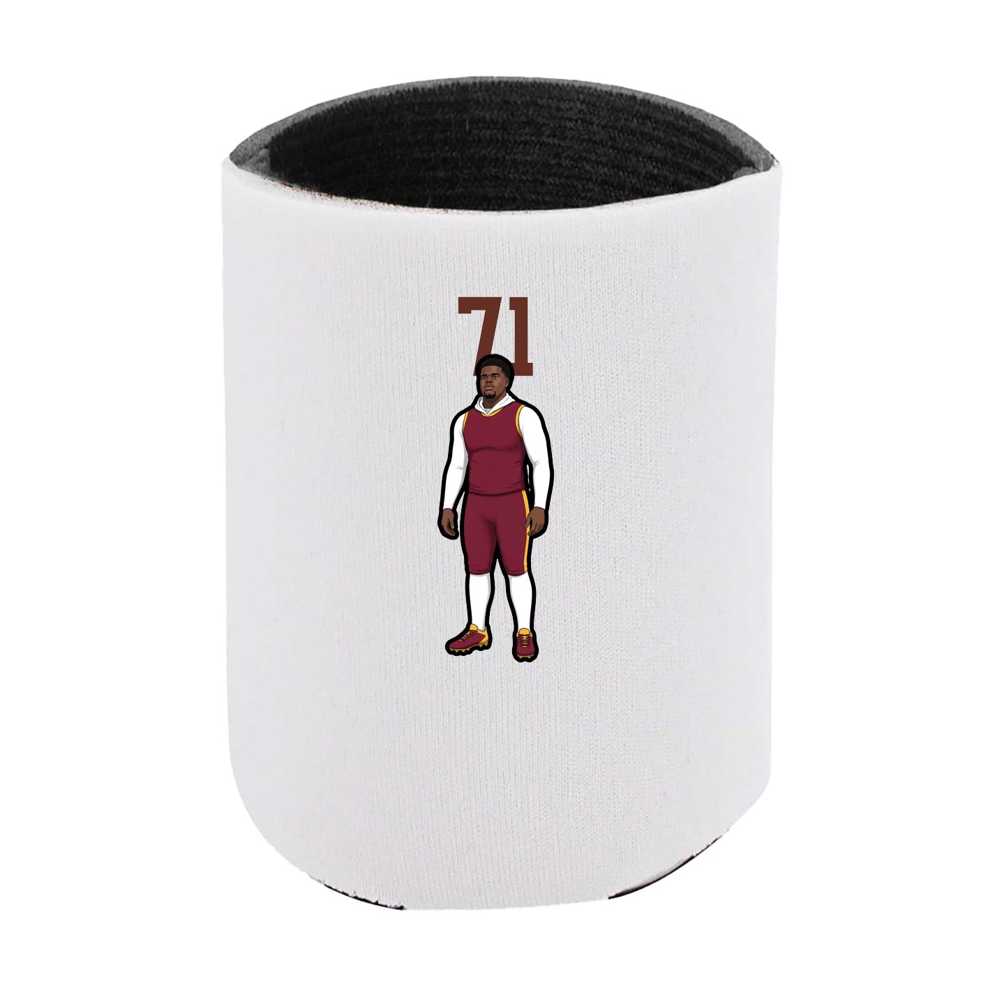 Can Holder — Number Top in White