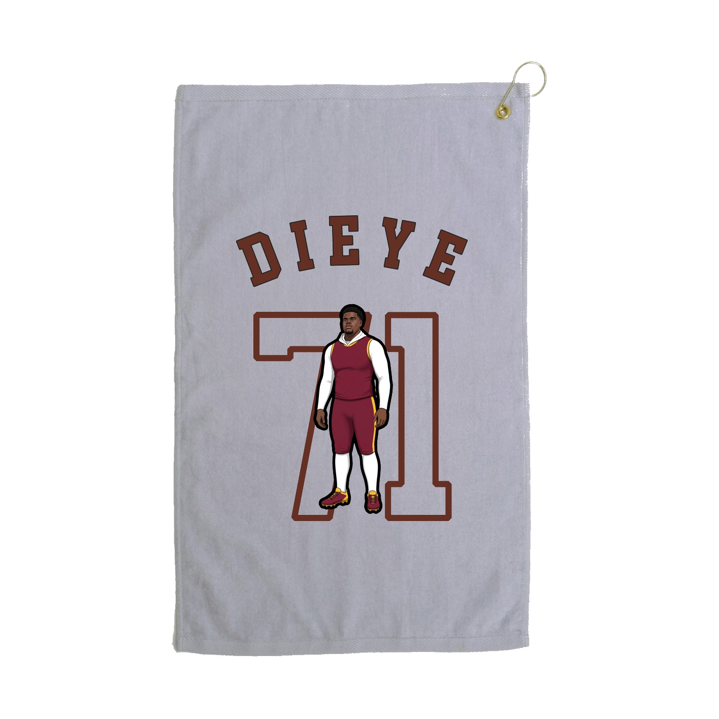 Golf Towel — Shirsey Arch in Grey