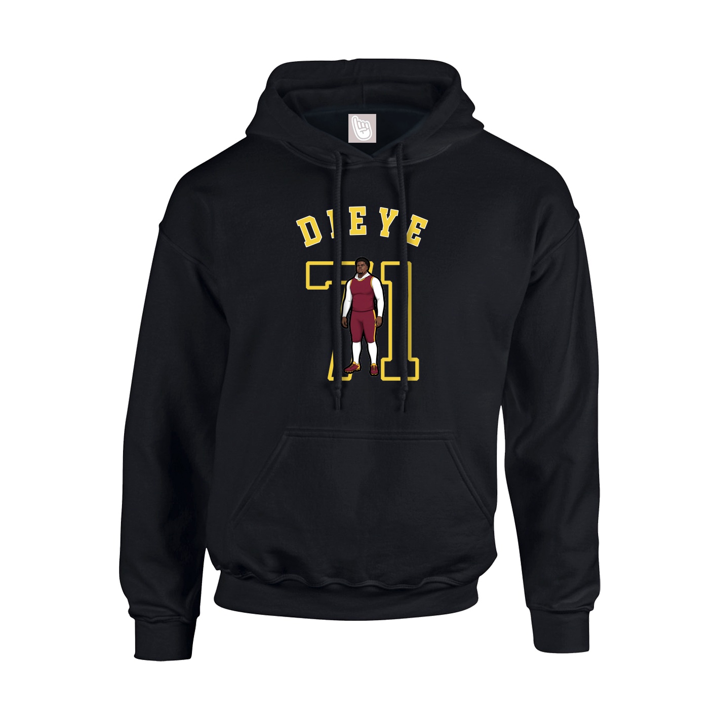 Hoodie — Shirsey Arch in Black