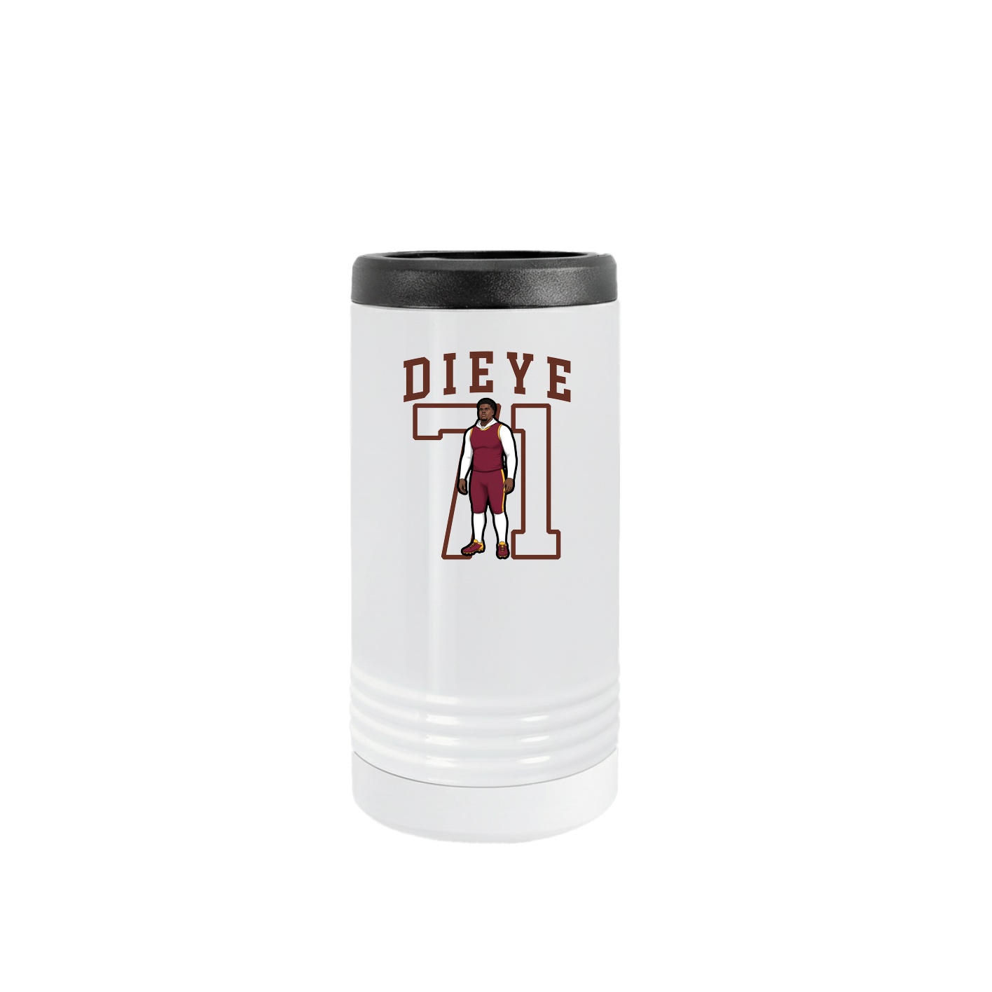 Slim Beverage Holder — Shirsey in White
