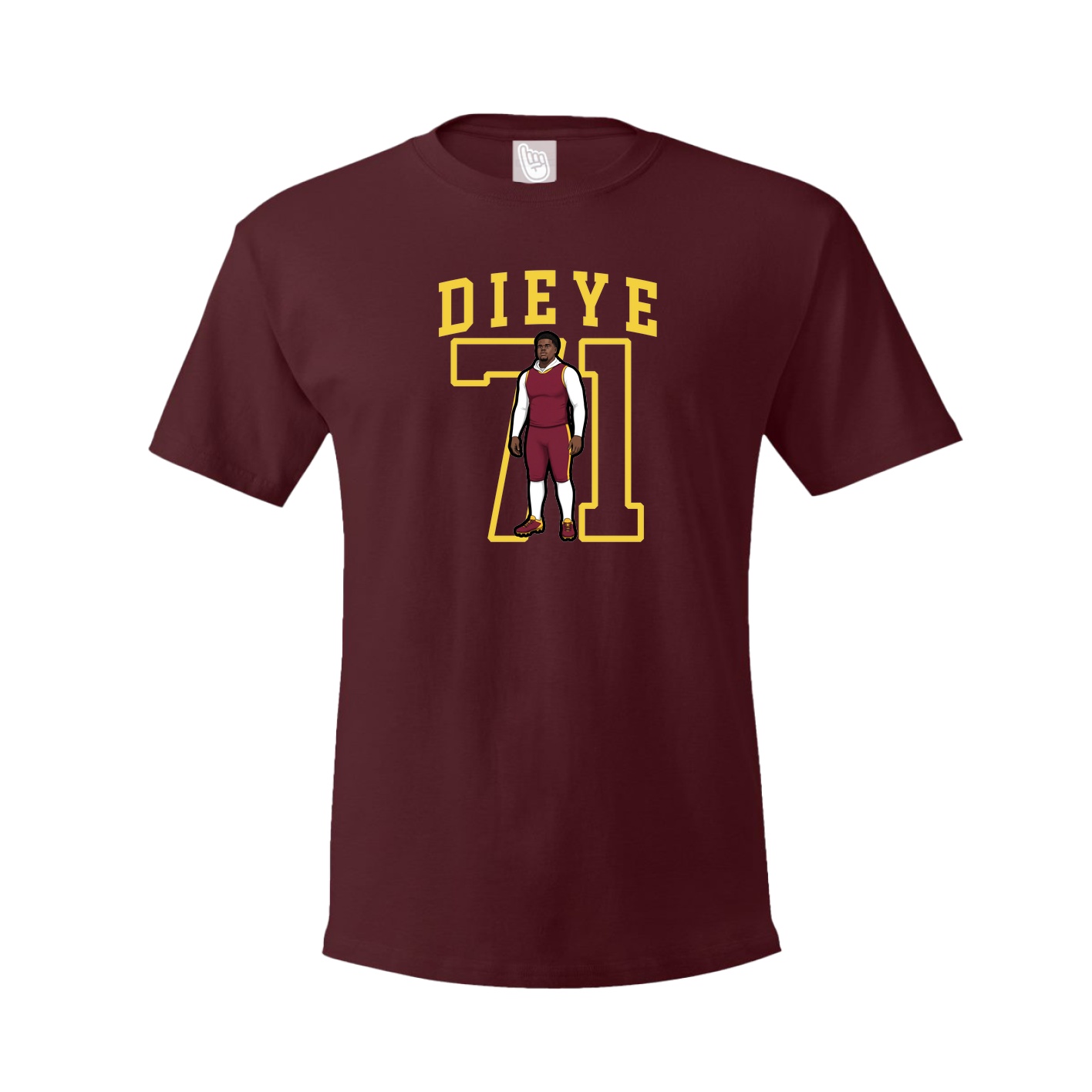 Youth Tee — Shirsey in Maroon