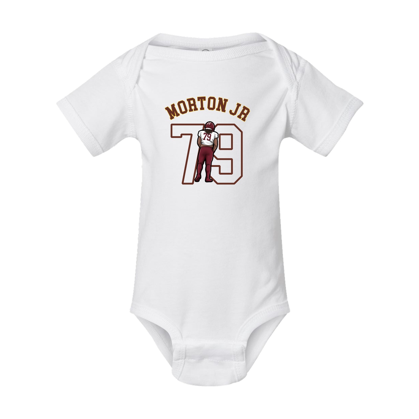 Baby Onesie — Shirsey Arch in White