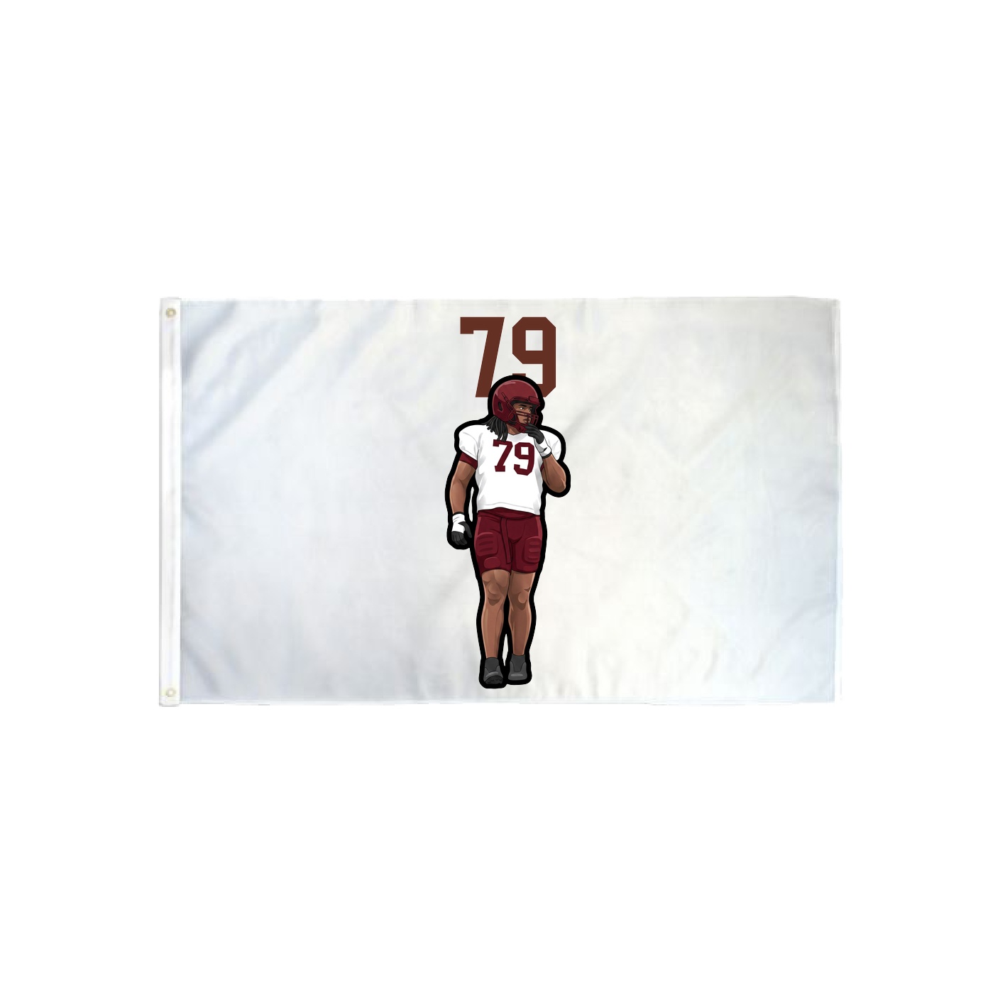 3x5 Flag — Number Top in Classic