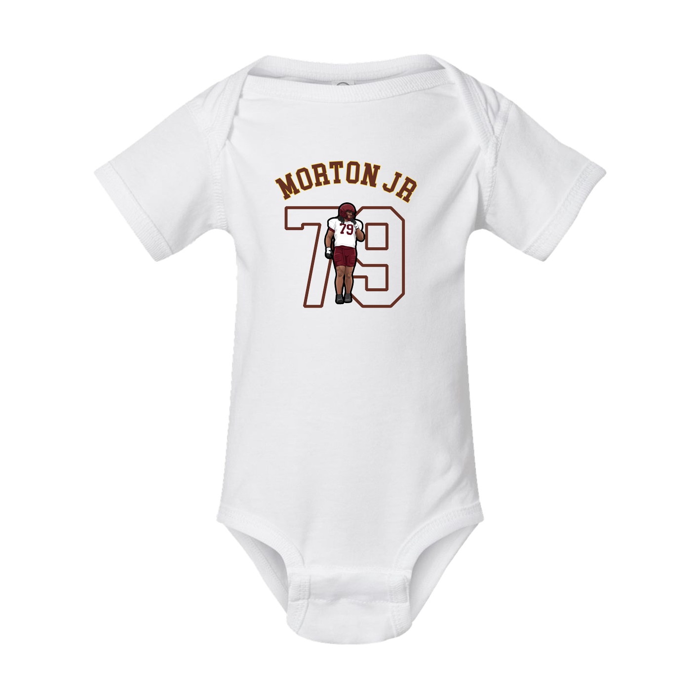 Baby Onesie — Shirsey Arch in White