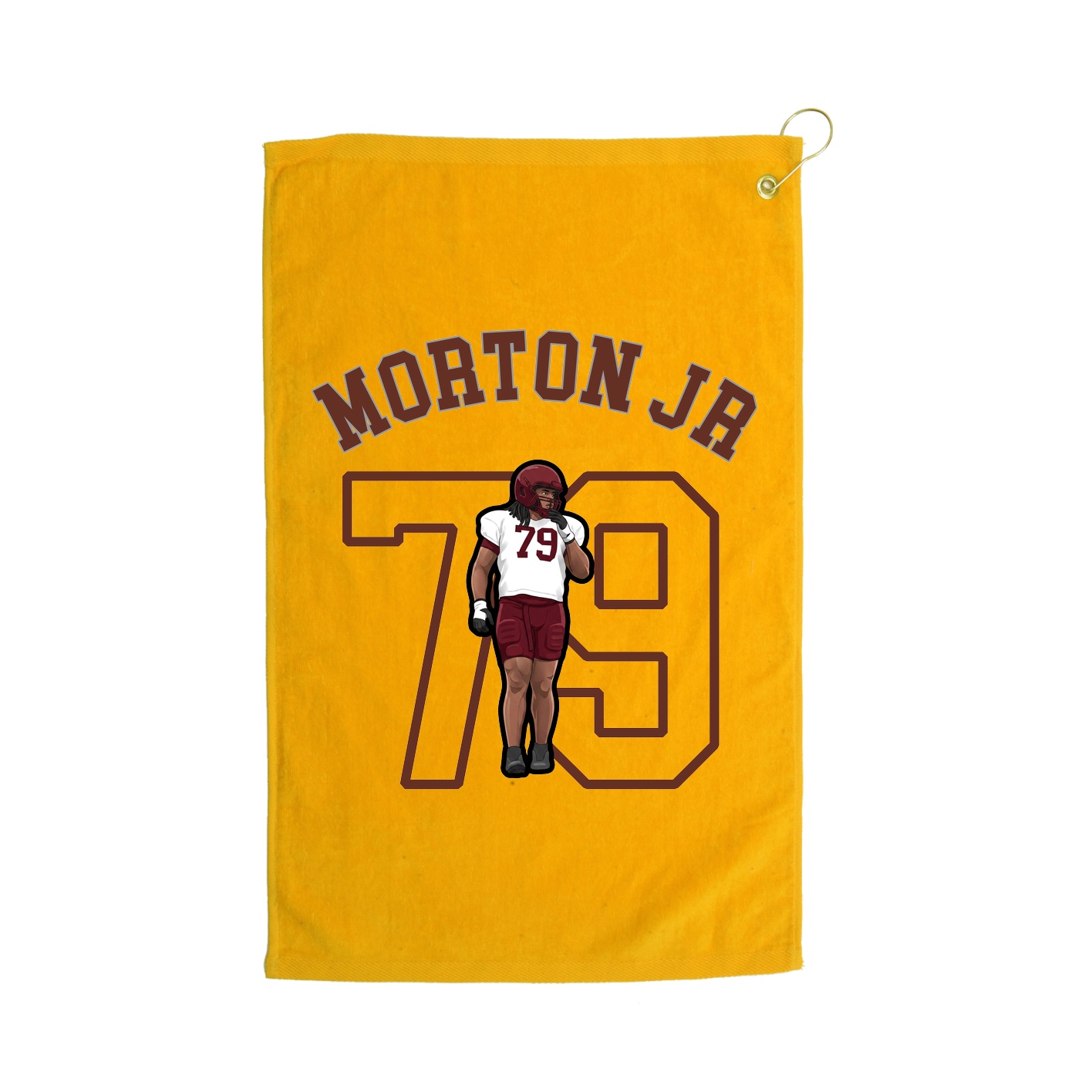 Golf Towel — Shirsey Arch in Gold