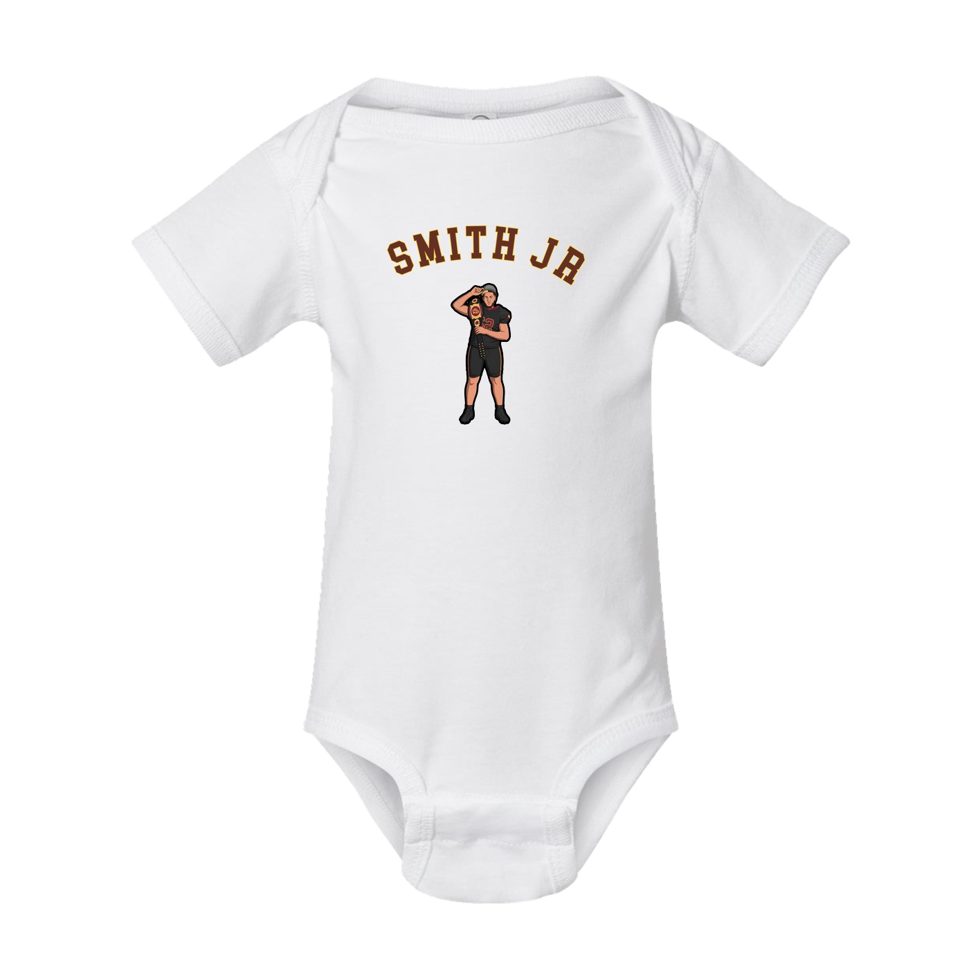 Baby Onesie — Shirsey Arch in White
