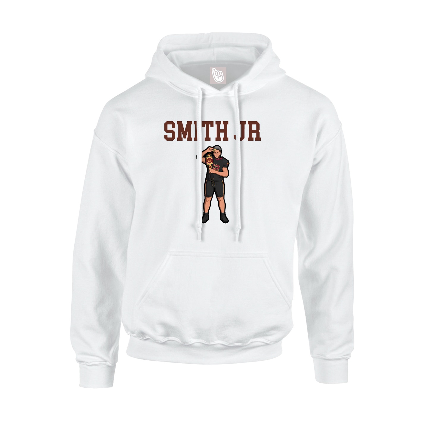 Youth Hoodie — Shirsey in White