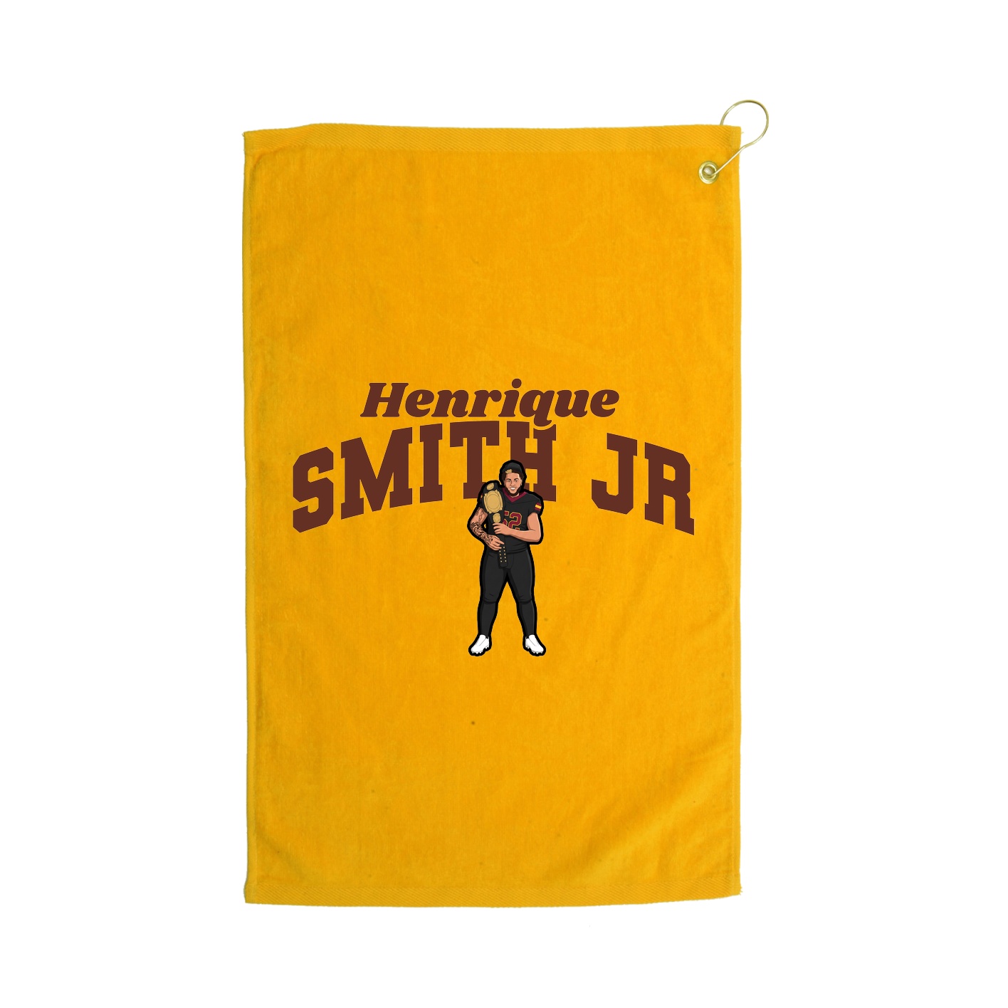 Golf Towel — Signature Arch in Gold