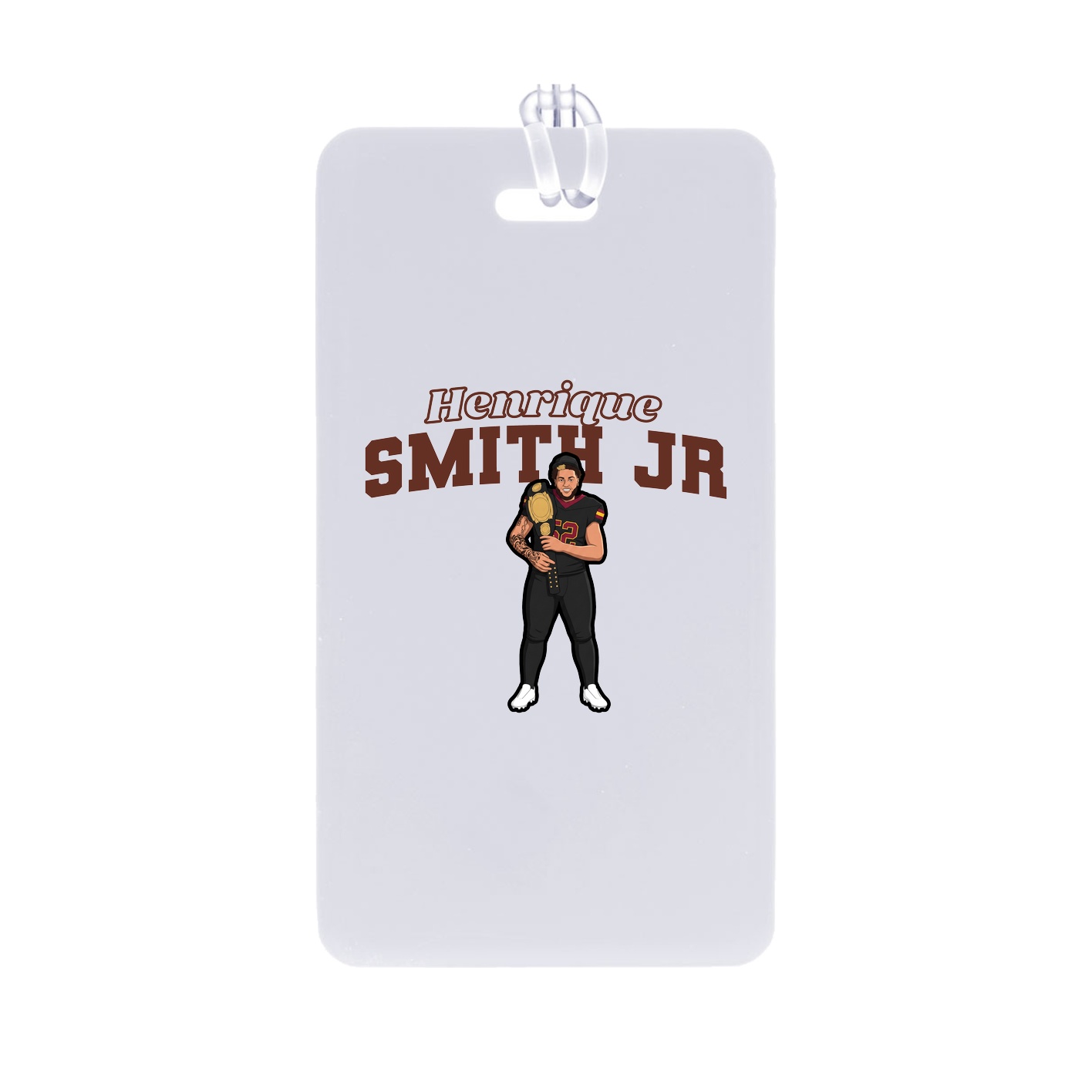 Bag Tag — Name Arch in Classic