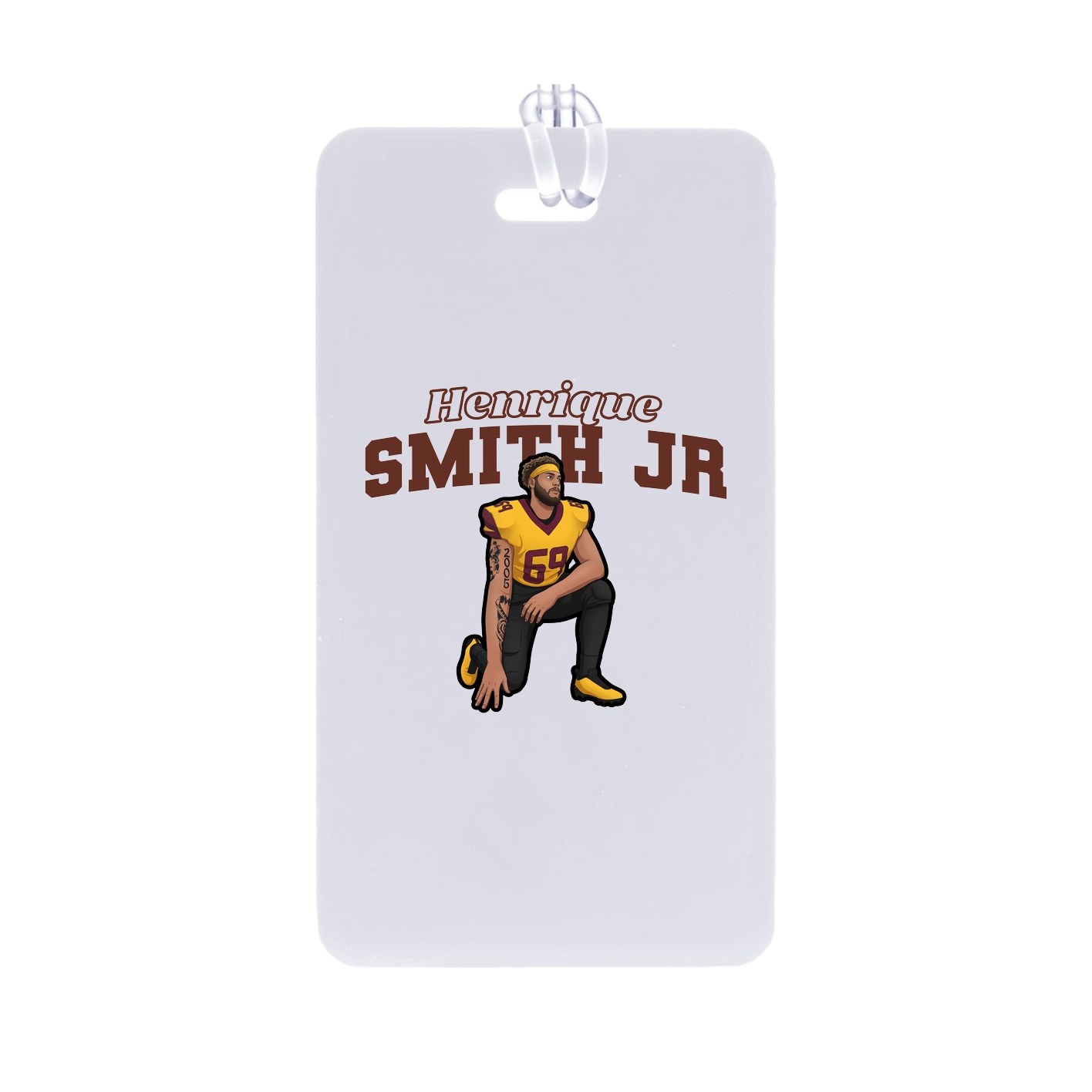 Bag Tag — Name Arch in Classic