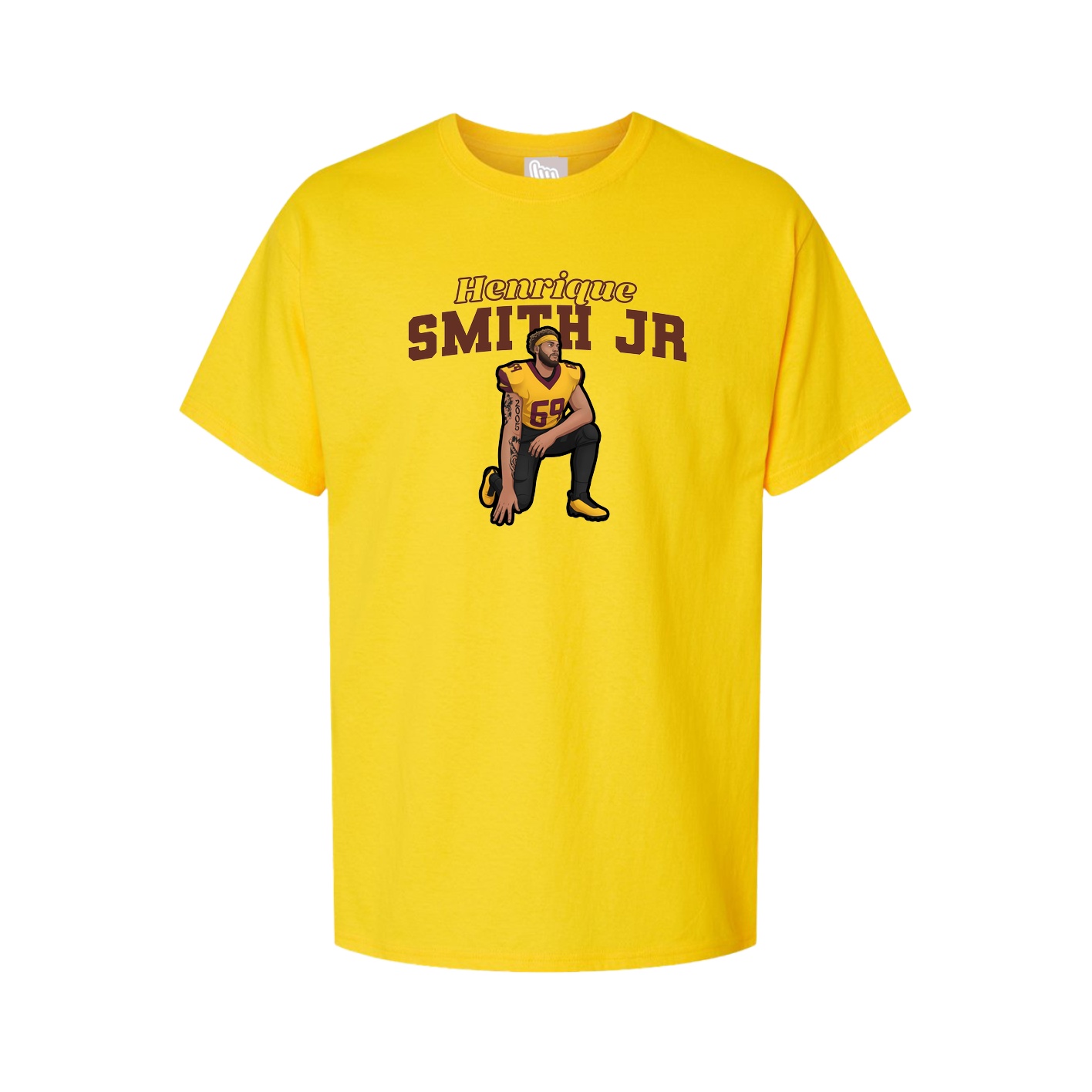 Tee — Name Arch in Gold