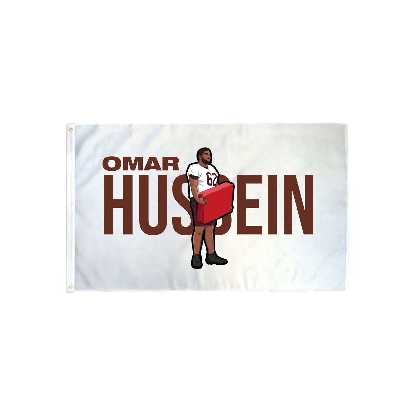 3x5 Flag — Player Name in Classic