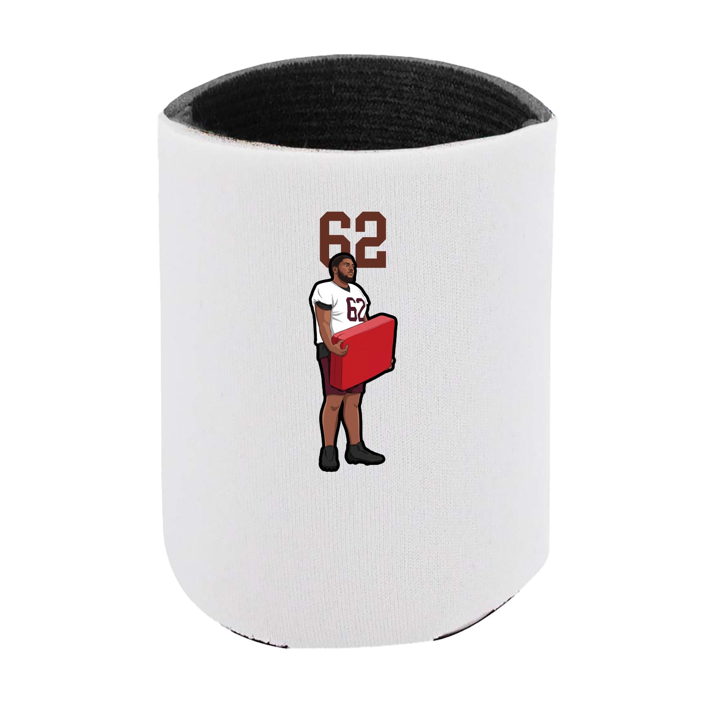 Can Holder — Number Top in White