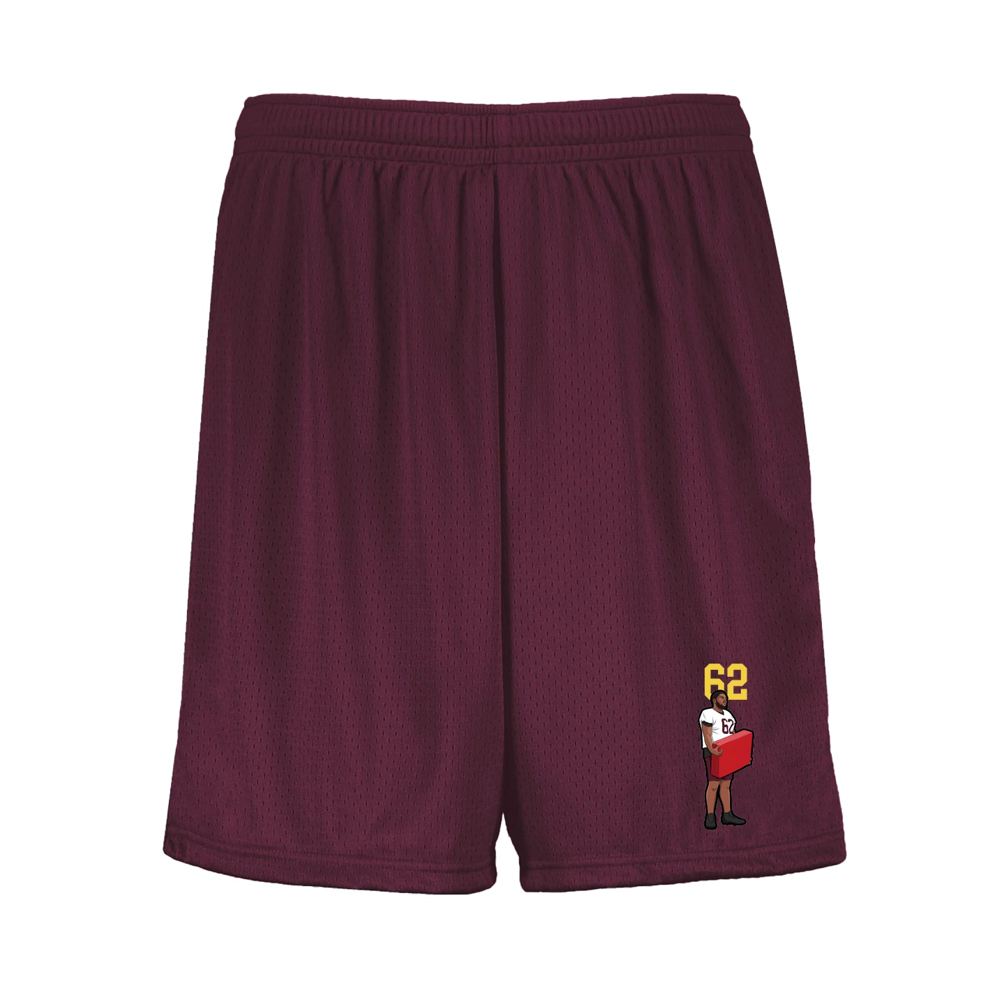 Shorts — Number Top in Maroon