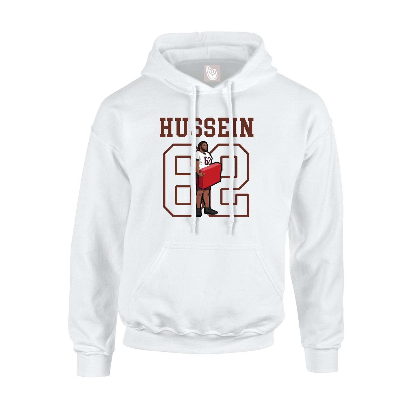 Youth Hoodie — Shirsey in White