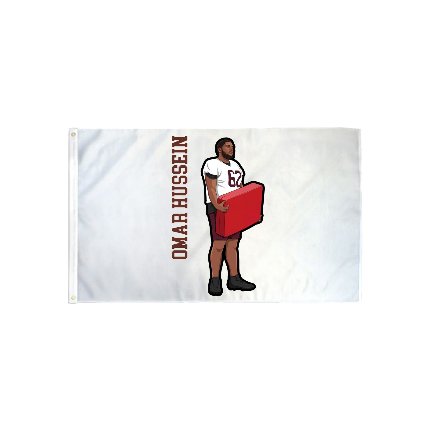 3x5 Flag — Name Vertical in Classic