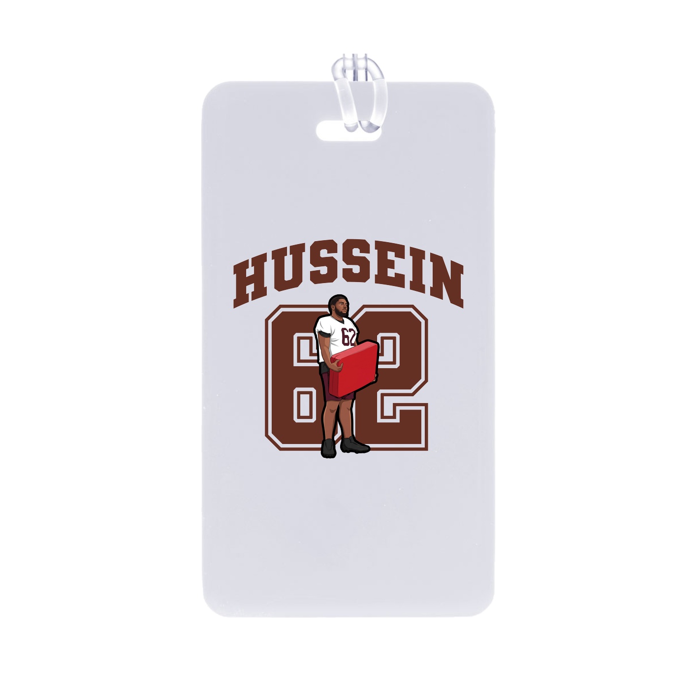 Bag Tag — Number in Classic