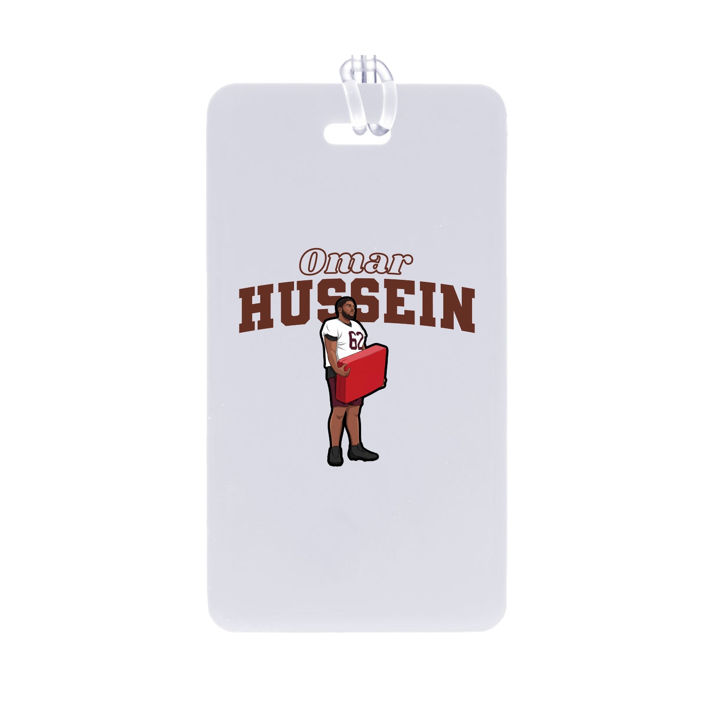 Bag Tag — Name Arch in Classic