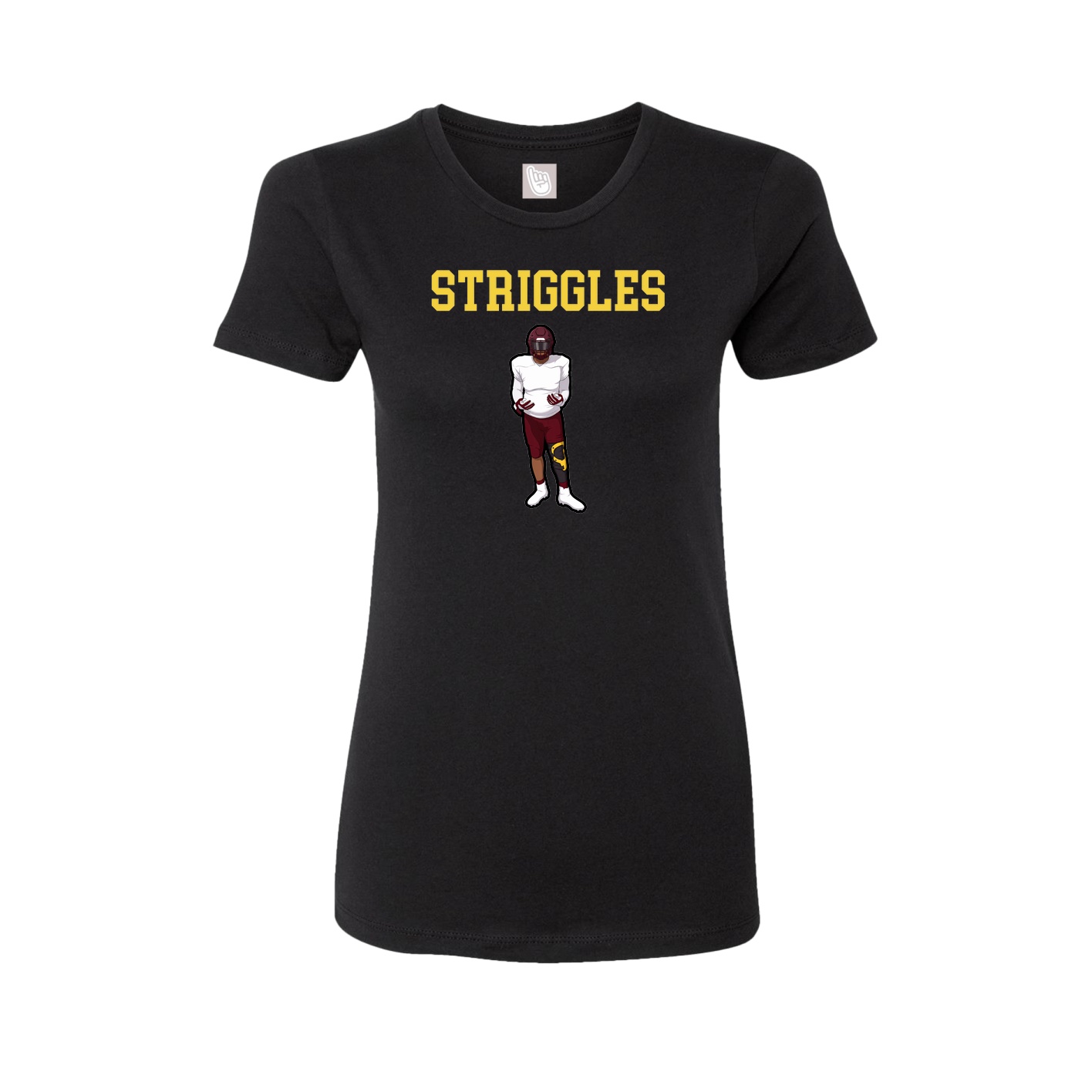 Fitted Women's Tee — Shirsey in Black