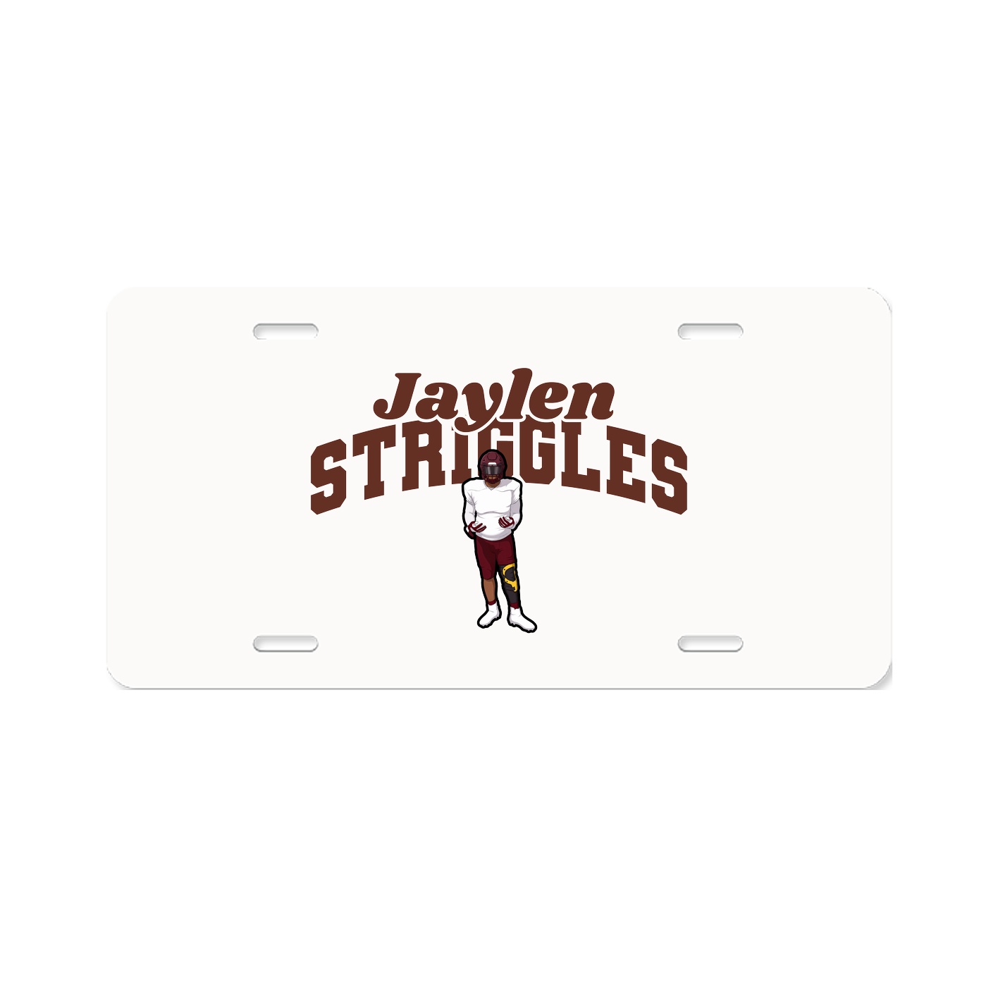 License Plate — Signature Arch in Classic